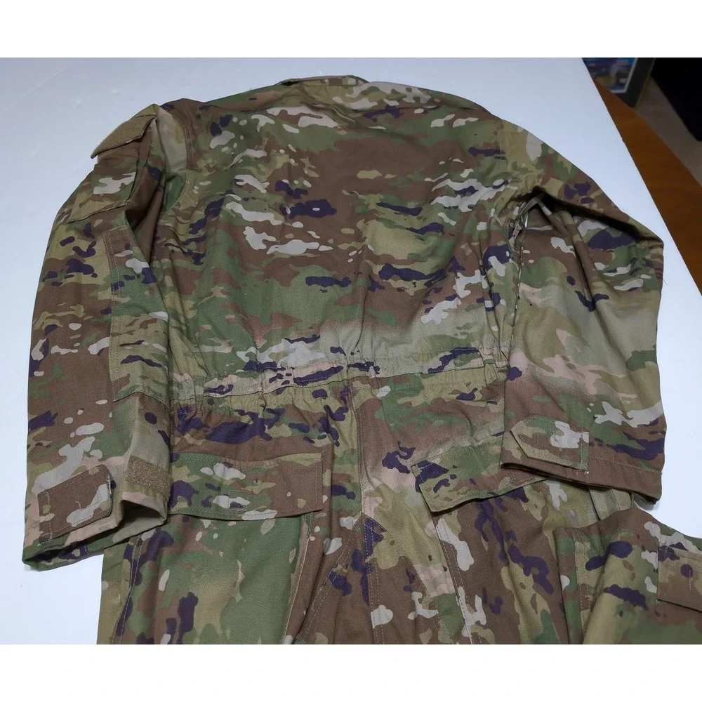 US MILITARY Coveralls Mechanics OCP 8415-01-664-3142 Camo Green Large L